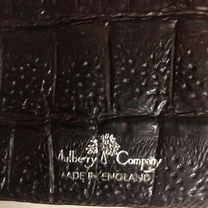 MULBERRY COMPANY LEATHER WITH LOU VUITTON NOTEBOOKS